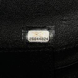 Chanel Black Chevron Lambskin La Pausa Evening Bag
