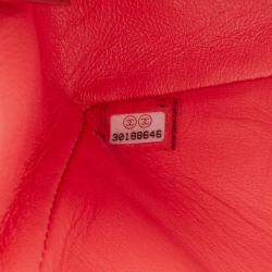 Chanel Red Tweed Quilted Reissue 2.55 224 Single Flap Bag