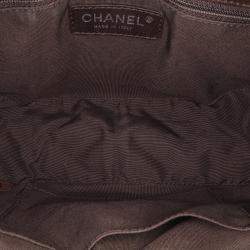 Chanel Dark Brown Lambskin Pony Hair Paris-Salzburg Saddle Crossbody Bag