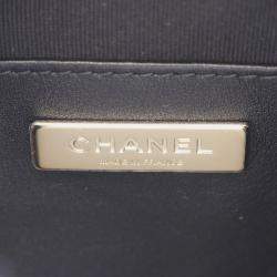 Chanel Black Quilted Lambskin Walk of Fame Star Crossbody Bag