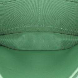 Chanel Green Lambskin Boy Wallet on Chain