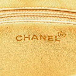 Pre Owned Chanel Beige Caviar Leather Medallion Tote Bag