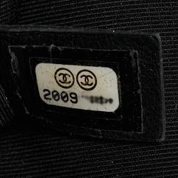 Chanel Black Quilted Leather New Medium Boy Flap Bag