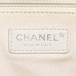 Chanel Navy Blue Caviar Leather Deauville Tote Bag