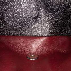 Chanel Black Jumbo Classic Caviar Double Flap Bag
