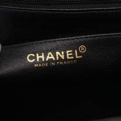 Chanel Black Caviar Kelly Top Handle Bag