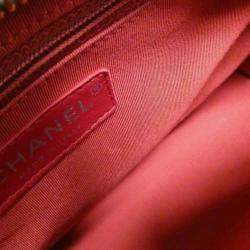 Chanel Gray Leather Gabrielle Shoulder Bag