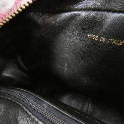 Pre Owned Chanel Pink Lambskin Leather Shoulder Bag