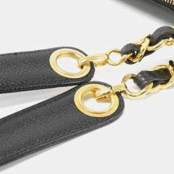 Pre Owned Chanel Black Caviar Leather Timeless Shoulder Bag