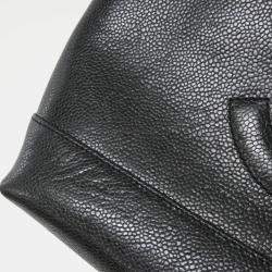 Pre Owned Chanel Black Caviar Leather Timeless Shoulder Bag