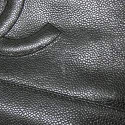 Pre Owned Chanel Black Caviar Leather Timeless Shoulder Bag