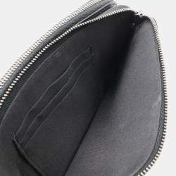 Chanel Black Caviar Leather Boy Clutch Bag 