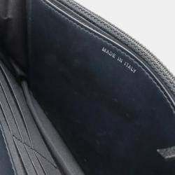 Chanel Black Leather Boy Wallet On Chain 
