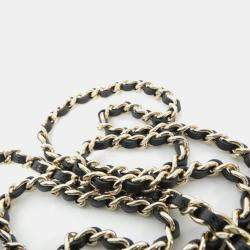 مملوكة مسبقًا حقيبة شانيل كتف أسود جلد كلاسيكية خالدة فانتيتي