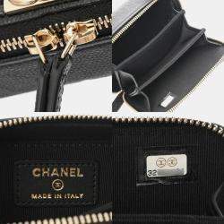 Chanel Black Caviar Leather Boy Mini Shoulder Bag