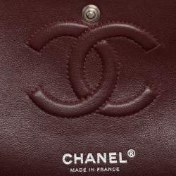 Chanel Black Quilted Caviar Leather Medium Classic Double Flap Bag