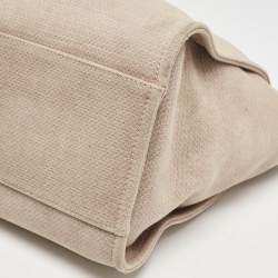 Chanel Beige Canvas Large Deauville Shopper Tote