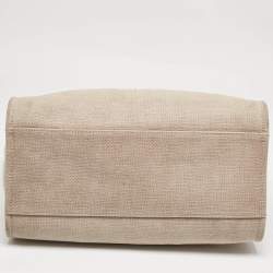 Chanel Beige Canvas Large Deauville Shopper Tote