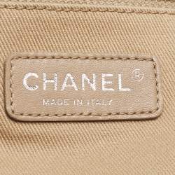 Chanel Beige Canvas Large Deauville Shopper Tote