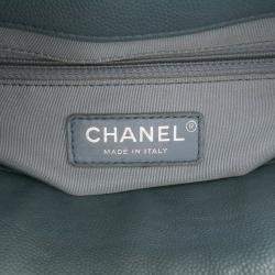 Chanel Blue Medium Quilted Caviar Urban Companion Tote Bag