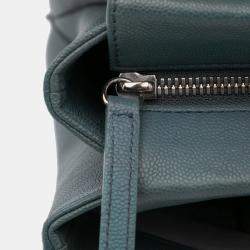 Chanel Blue Medium Quilted Caviar Urban Companion Tote Bag