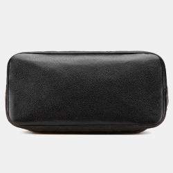 Pre Owned Chanel Black Caviar Medallion Tote Bag