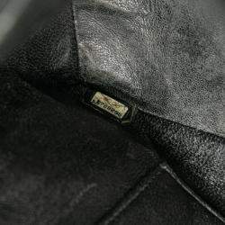 Pre Owned Chanel Black Caviar Medallion Tote Bag