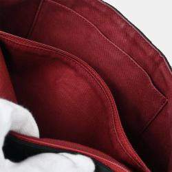 Pre Owned Chanel Black Satin Shoulder Bag