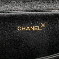 Chanel Black Quilted Lambskin Double Sided Flap Bag