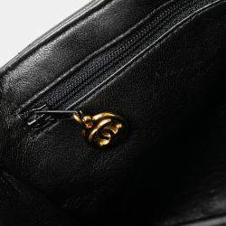 Chanel Black Quilted Lambskin Double Sided Flap Bag