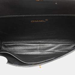 Chanel Black Quilted Lambskin Double Sided Flap Bag