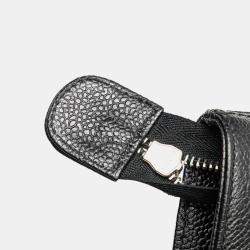 Pre Owned Chanel Black CC Caviar Tote Bag
