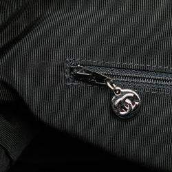 Pre Owned Chanel Black CC Caviar Tote Bag