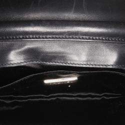 Chanel Black Quilted Lambskin Butterfly Clutch With Chain