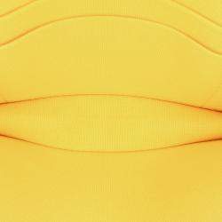 Chanel Yellow Quilted Lambskin Candy Chain Clutch with Chain