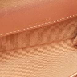 Chanel Gold Iridescent Quilted Leather Classic Card Holder