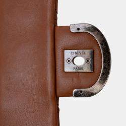 Chanel Brown Paris Edinburgh Medium Calfskin Coco Sporran Flap
