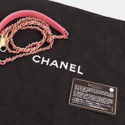 Chanel Pink Extra Mini Caviar and Lizard Embossed Coco Top Handle Bag
