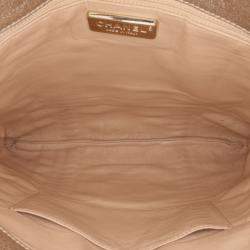 Chanel Gold Metallic Goatskin Luxe Ligne Tote