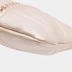 Chanel Gold Metallic Goatskin Luxe Ligne Tote
