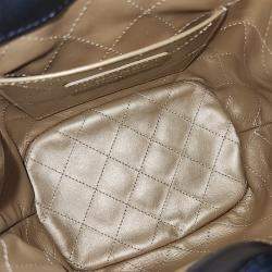 Chanel Black Leather bucket bag