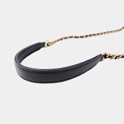 Chanel Black Leather bucket bag