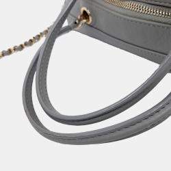 Chanel Grey Leather tote bag
