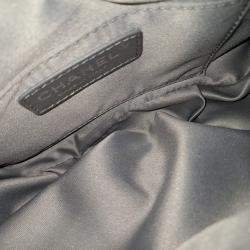Chanel Grey Leather Hip Sack bag