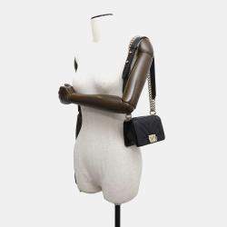 Chanel Black Leather Mini Boy Chain Shoulder Bag 