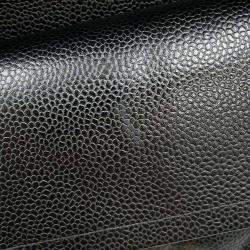 Chanel Matelasse Double Flap Chain Black Caviar Leather shoulder Bag