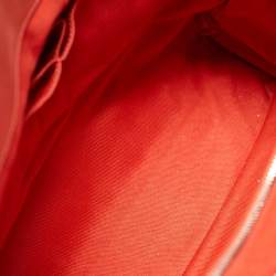 Chanel Brick Red Perforated Leather Up in the Air Tote