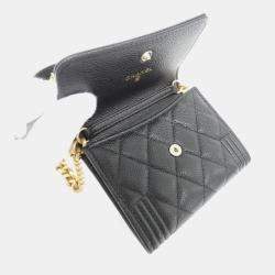 Chanel Boy Line Chain Clutch Bag