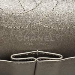 Chanel Grey Quilted Aged Leather 226 Reissue 2.55 Flap Bag