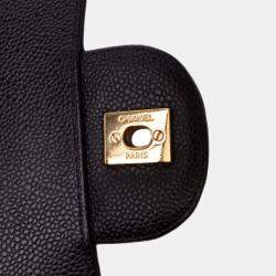 Chanel Black Maxi Classic Caviar Double Flap